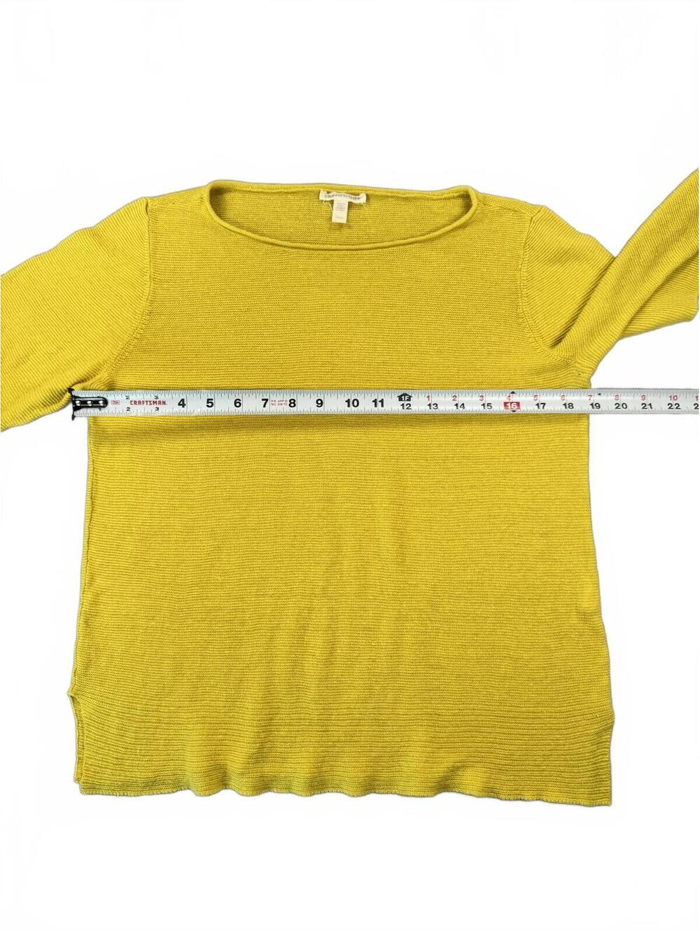 Eileen Fisher | Medium | Mustard Sweater - Picture 5 of 7